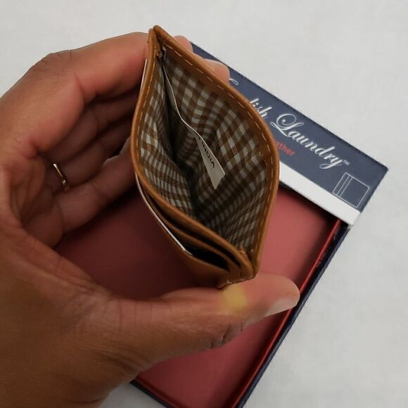 English Laundry Money Clip Slim Card Case New - Picture 5 of 5